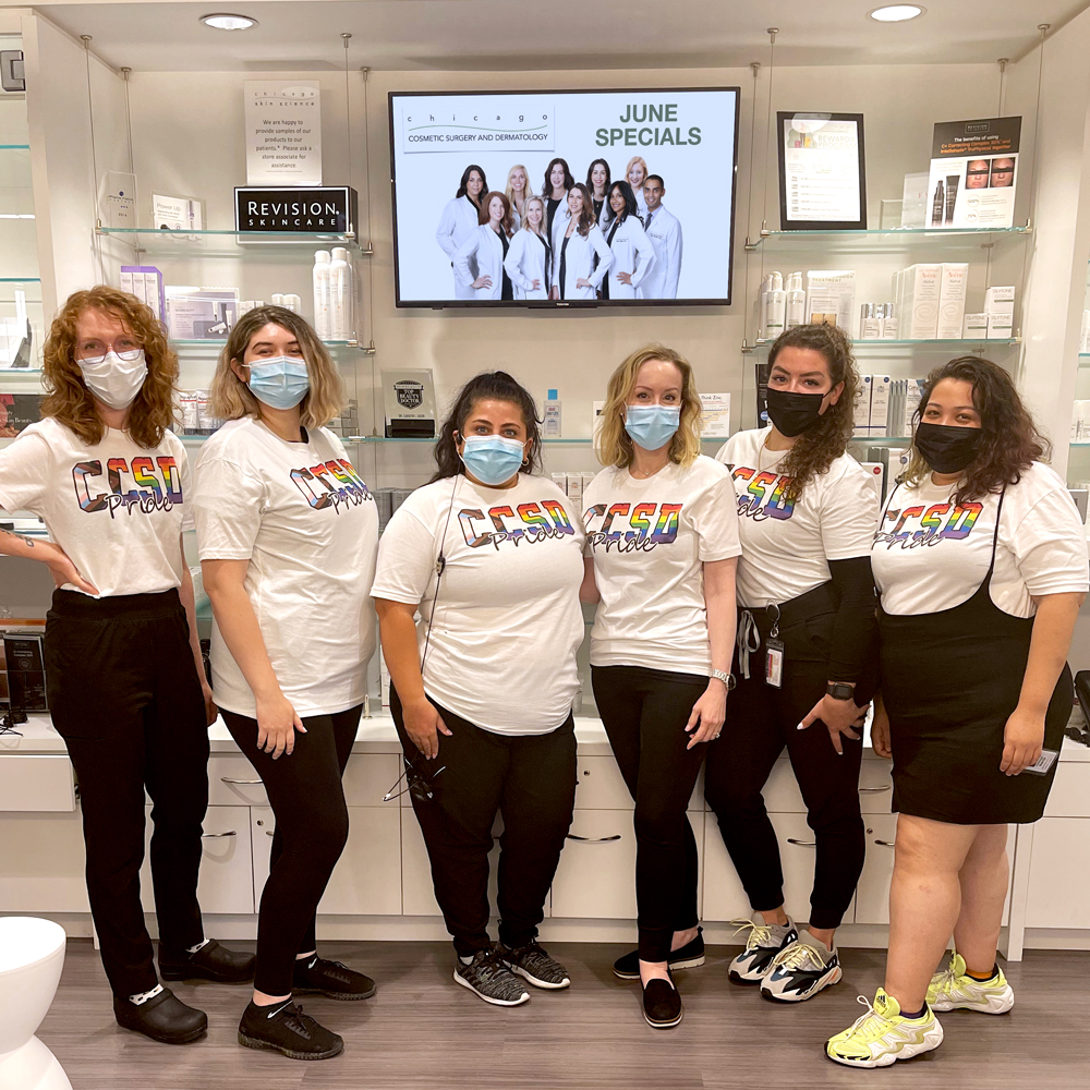 Chicagoderm's tweet photo. 💚 CCSD &amp; CSS has always been and will continue to be open and accepting to everyone!⠀
🏳️‍🌈During #pride month and every month, we stand for #love and health for ALL!
•
#chicagodermatology #chicago #dermatology #chicagopride #pridemonth #pride🌈 #pride2021 #rivernorthchicago https://t.co/S2LCfZU84a