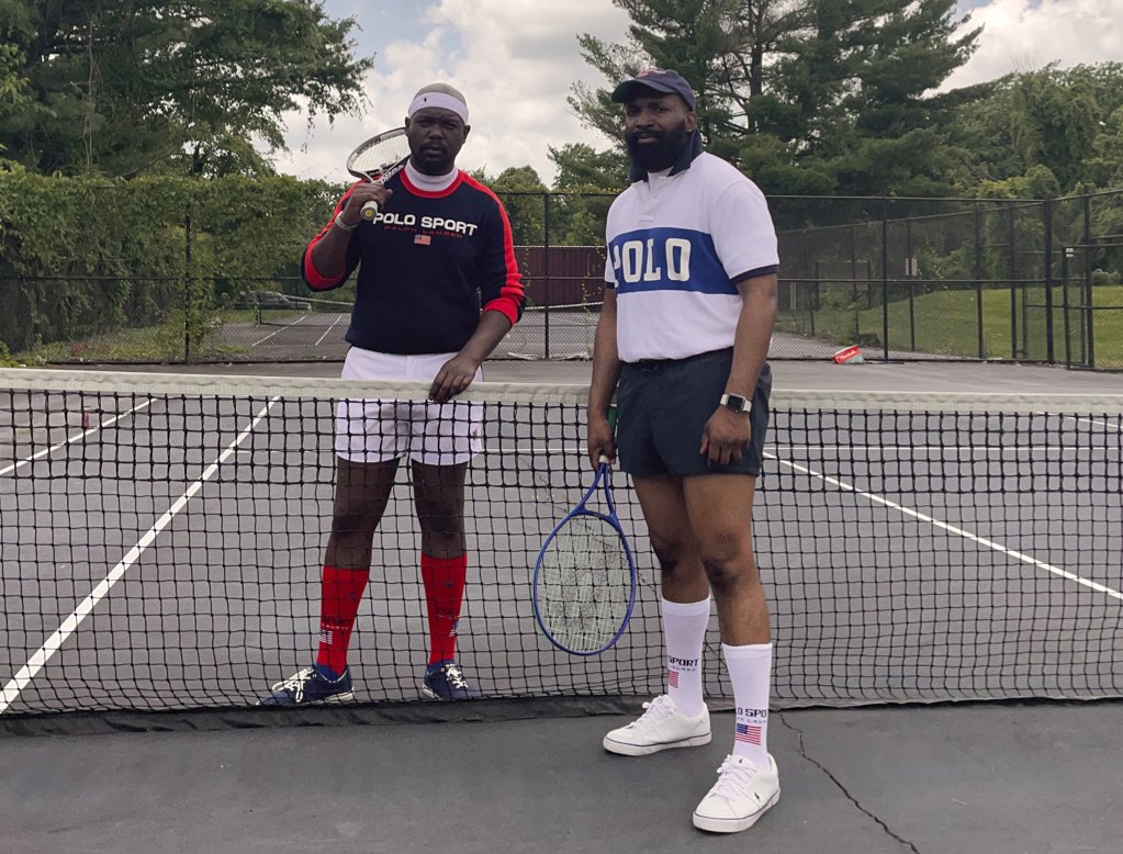 unawnditeal's tweet image. Tennis 💧@RalphLauren #lohead #lolifes #streetwear