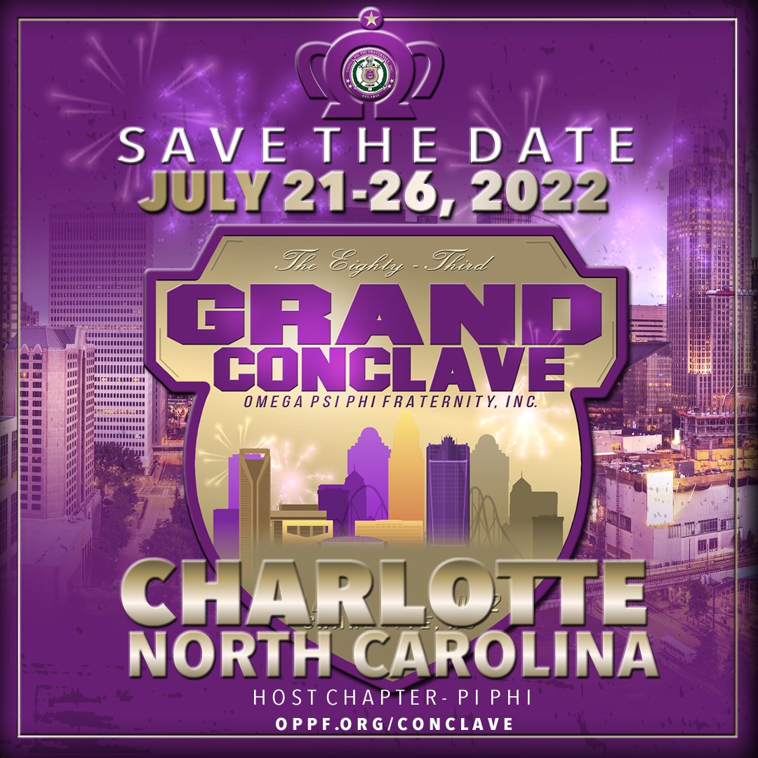 Omega Psi Phi® Fraternity on Twitter "S A V E T H E D A T E ⚡83rd