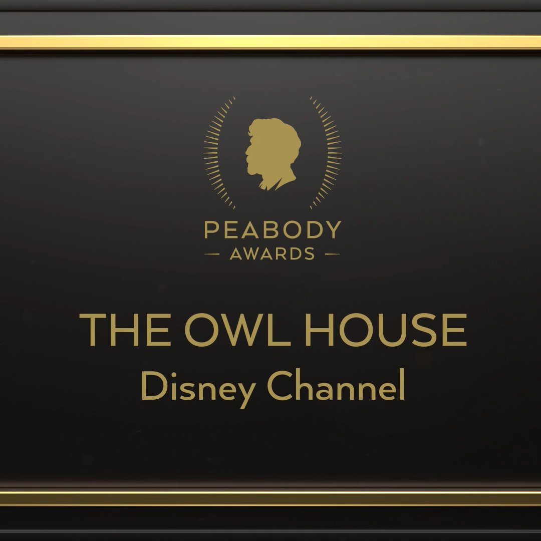 tohdinamicas's tweet photo. The Owl House ha ganado un premio en los Peabody Awards en la categoría "Children's &amp; Youth"

Este es el primer premio para el crew de The Owl House!! Démosles sus felicitaciones!! https://t.co/Mtf3f4fwzn