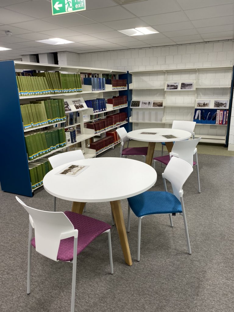 DFWorthing's tweet photo. Fantastic opportunity to visit @WSCCLibraries this morning with members of @DementiaWest Dementia Voices group. Feedback was positive on the new colourful and accessible space. Thank you @JaneBla02118770 https://t.co/BbDiREu3ts