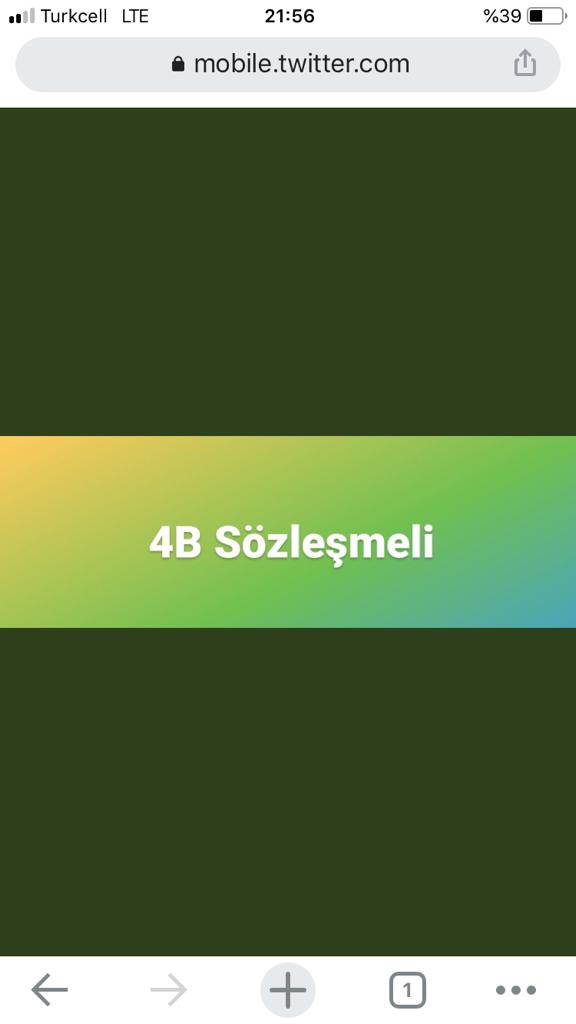 SÖZLEŞMELİ PERSONEL GÖREVDE YÜKSELME SINAVINA NEDEN  GİREMİYOR SİZCE??? 
Cevaplarınızı yorumda yazabilirsiniz!
<a href="/Akparti/">AK Parti</a>
<a href="/gencliksporbak/">Gençlik ve Spor Bakanlığı 🇹🇷</a>
<a href="/kasapoglu/">Dr. Mehmet Kasapoğlu</a>