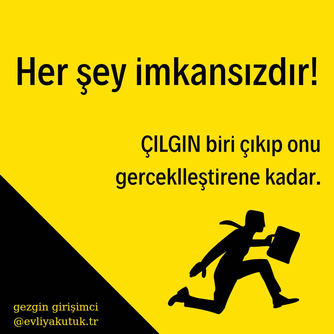 Girişimciler buraya...
.
.
.
.
.
.
.
.
.
.
.
.
.
.
.
.
.
.
.
.
.
.
#her #şey #imkansız #biri #çıkıp #gerçekleştirene #kadar #vizyon #zamankaldıracı #motivasyon #psikoloji #kişiselgelişim #kisiselgelisim #icerink #içerik #içeriküretimi