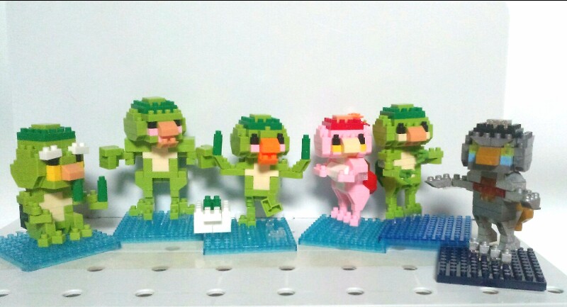 ひがしなおbl入り求職中 脳梗塞リハビリ中 A Twitter スゴくてニクいヤツがやって来た ｗ 特ヲタだからやると思ってた セリア キッズブロック 妖怪夜行