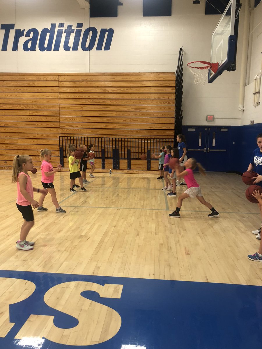 THS_GBBall's tweet photo. And we have officially begun Trinity Girls Basketball Camp 2021! https://t.co/J0gZn4ocQ7