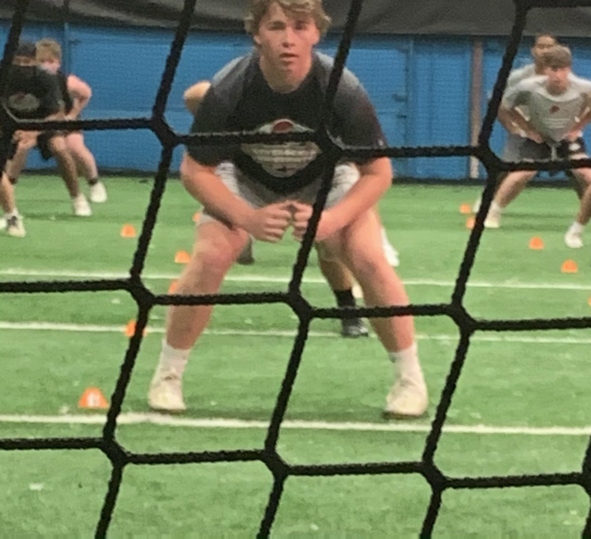 MattyCollins13's tweet photo. Great weekend down at linebacker University in North Carolina! ⁦@bchighfootball⁩ ⁦@LinebackerCamps⁩ https://t.co/Wrvrk8Lwgl