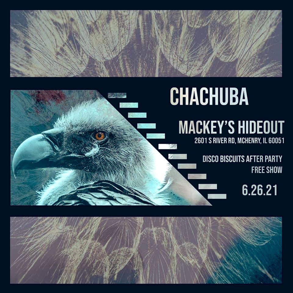 chachubavibes's tweet photo. We can not wait for this Saturday! See you all there! Much Love! 💜💚 #Chachuba #DiscoBiscuits #MackeysHideout #FreeShow https://t.co/6R7LthgtYZ