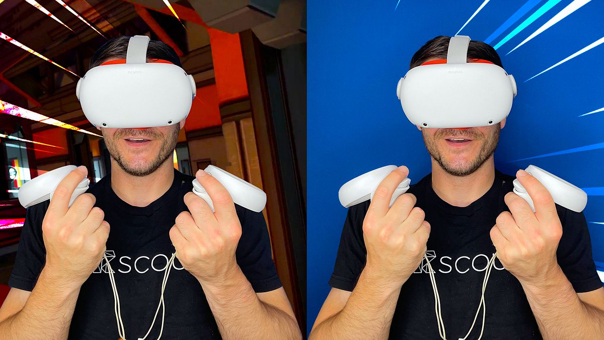 RyanBellGuide's tweet photo. In a #PCVR world filled with #Android based #Standalone headsets with #Facebook clearly looking to go toe to toe with #Apple on #AugmentedReality #SmartGlasses... Why is live Overlay is #iPhone only?
How To Use #LiveOverlay On The #OculusQuest - @VRScout https://t.co/f4T54aZwVC https://t.co/Nh2bXsYHVg