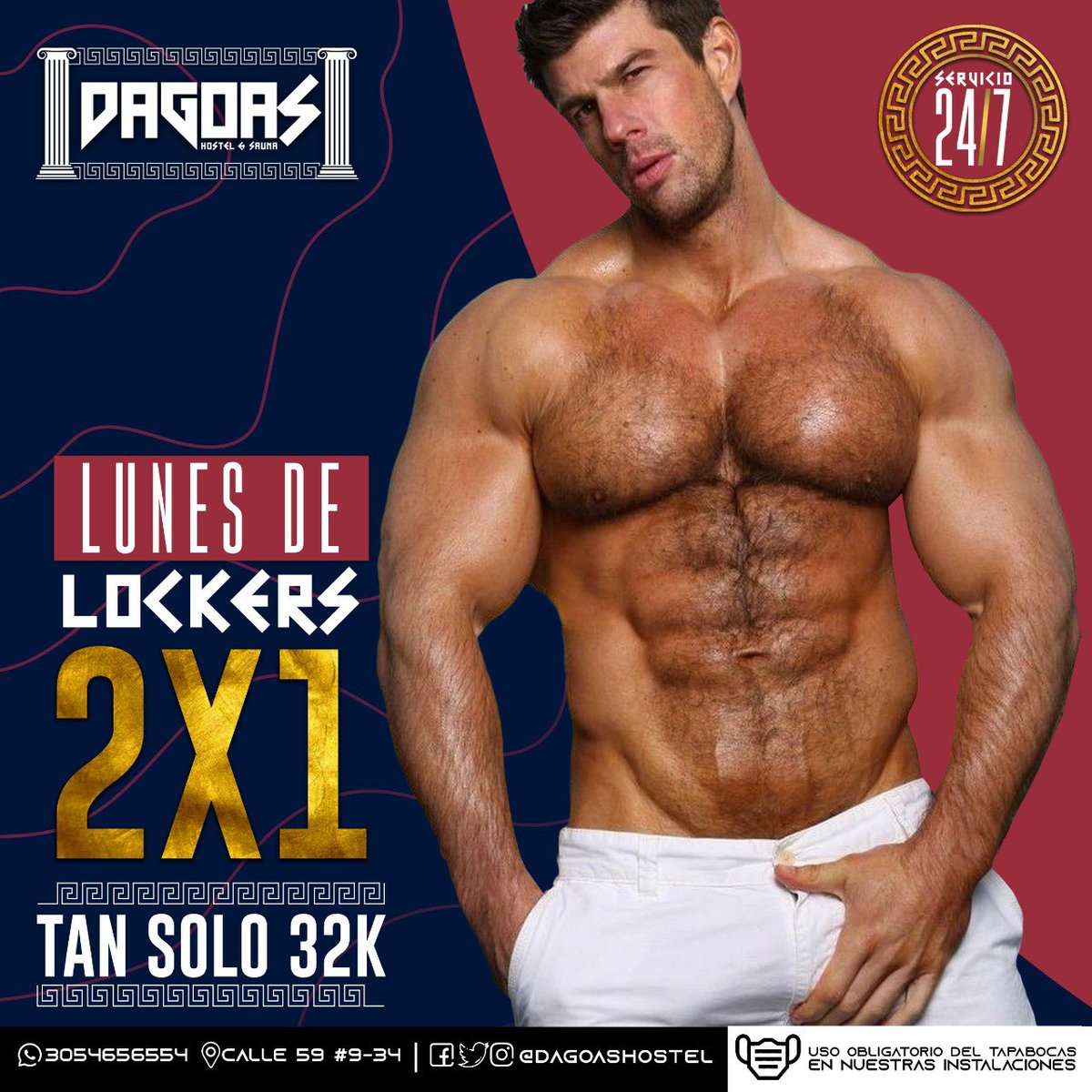 DagoasS's tweet photo. 🔥NUEVO CONCURSO🔥
     ¡PASES DE CORTESÍAS! 

✅Para participar DEBES SEGUIRNOS  y dar 💙+ 🔁 a este tweet. 

👉Sortearemos 💥12 Pases de cortesía💥 cada viernes a #Dagoas #Locker #sauna

⚠️Mientras más participes, más oportunidad tienes de ganar🏆 https://t.co/N1N5NLM1Ya