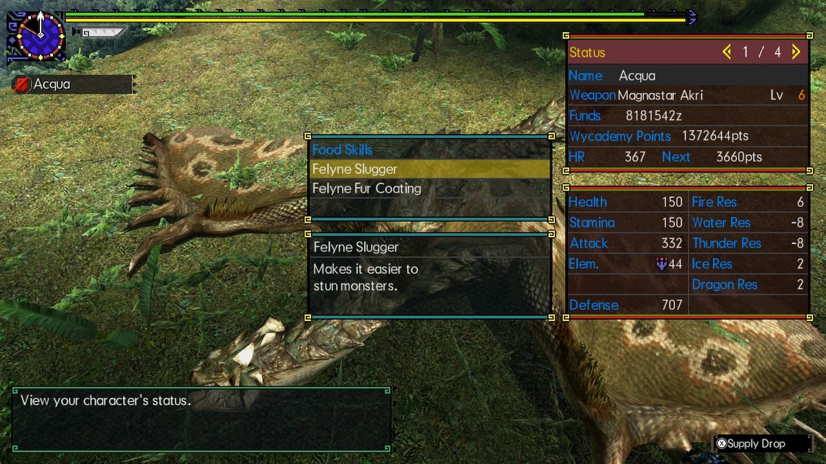 acqua_MH's tweet photo. #MHGU #MHGenU #monsterhunter #NintendoSwitch https://t.co/02VQOHSXMA