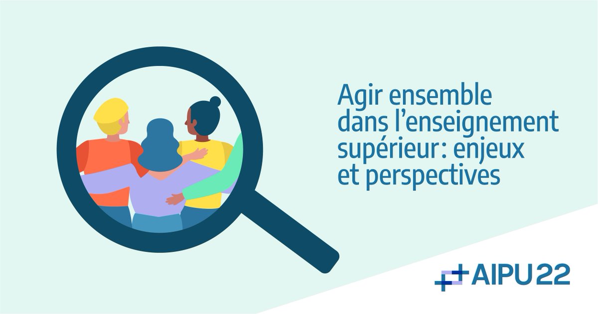 Le 32ème Congrès de l’AIPU aura lieu à Rennes (France) du 30 mai au 3 juin 2022 !
Le thème : « Agir ensemble dans l’Enseignement Supérieur : enjeux et perspectives ». 
Informations sur le site : aipu2022.fr
L’appel à communication est ouvert.
Faites tourner !
#aipu22