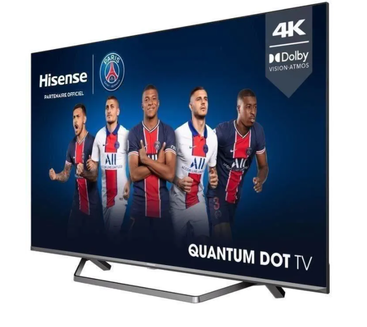 Dealabs's tweet image. 📺 
TV 55" Hisense QLED / 4K / HDR / Smart TV 
= 390€ au lieu de 650€ 
➡ dlbs.fr/hse0 ⬅ 
#bonplan
