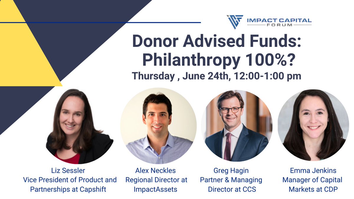 Impact Capital Forum tweet media