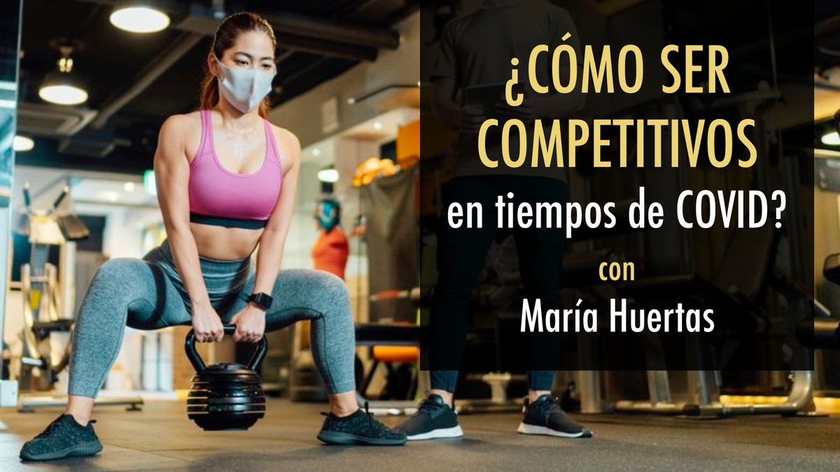NUEVO VÍDEO🎥 | María Huertas nos cuenta cómo han sido competitivos los emprendedores de centros de entrenamiento durante la pandemia.
👍Dale a me gusta y suscríbete si te resulta interesante. ¡Gracias! 
buff.ly/2STooZJ

#emprendimiento #entrenamiento #digitalizacion