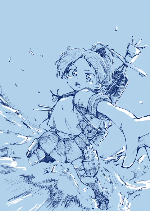 #敷波進水日
敷波ちゃ!敷波ちゃ!敷波ちゃーー! 