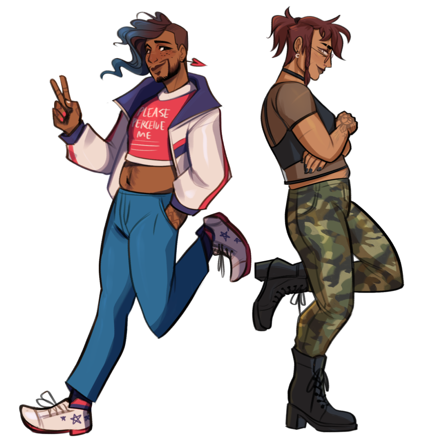 Oc Kianellie Just Wanted The Couple 7clubs Read My Comic の イラスト