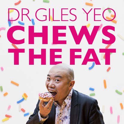 Guys, I’m excited to announce that my new #podcast Giles Yeo #ChewsTheFat drops tomorrow June 22 on Spotify/apple/google or wherever! New episodes each Tuesday, please subscribe here podfollow.com/1572126266