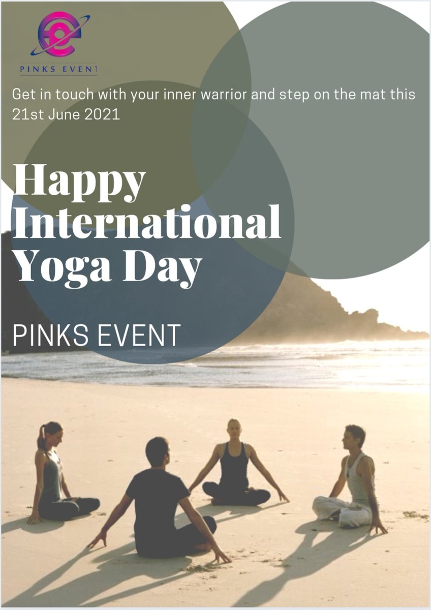 pinksevent's tweet photo. #HappyInternationalYogaDay2021 #pinksevent https://t.co/TjpL4cv2g6