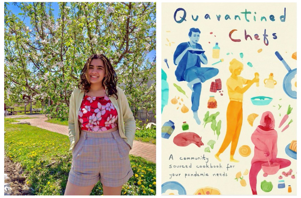 #UTSC graduate Rajpreet Sidhu came up with the idea for a community-sourced cookbook to help connect people who were feeling isolated during the lockdown. #UofT bit.ly/3iZhrkw