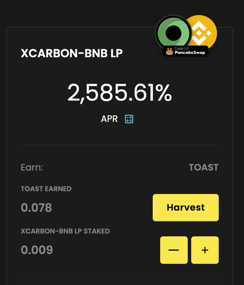 toastswap's tweet photo. @ZROCRBN farm is open! APR is high!

https://t.co/k8R0PUZsF3

#BSCGems #BSCPAD #bsc #YieldFarm https://t.co/JlJhwx8QRg