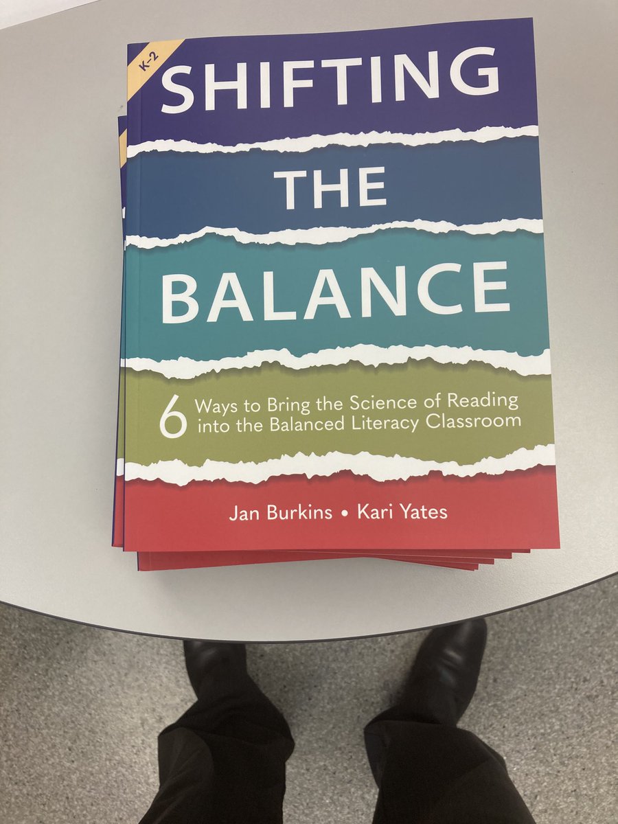 ⁦<a href="/OyenSchool/">Oyen Public School</a>⁩ staff reading “Shifting the Balance” over the summer to continue our literacy journey.