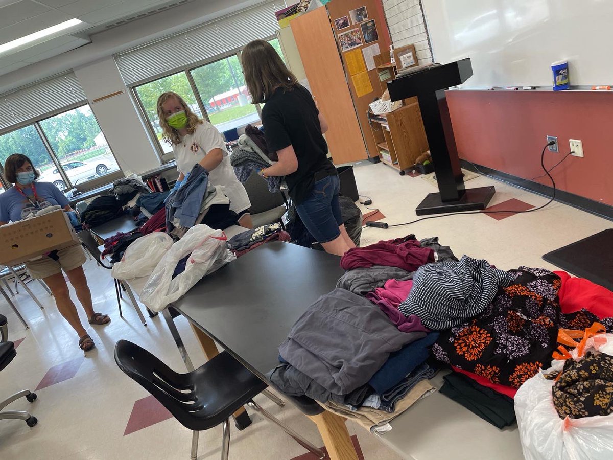 We stopped by today to work on store! Look for an email coming soon hopefully about how we will operate over the summer! You can also still donate clothes the bin is still outside the main office!