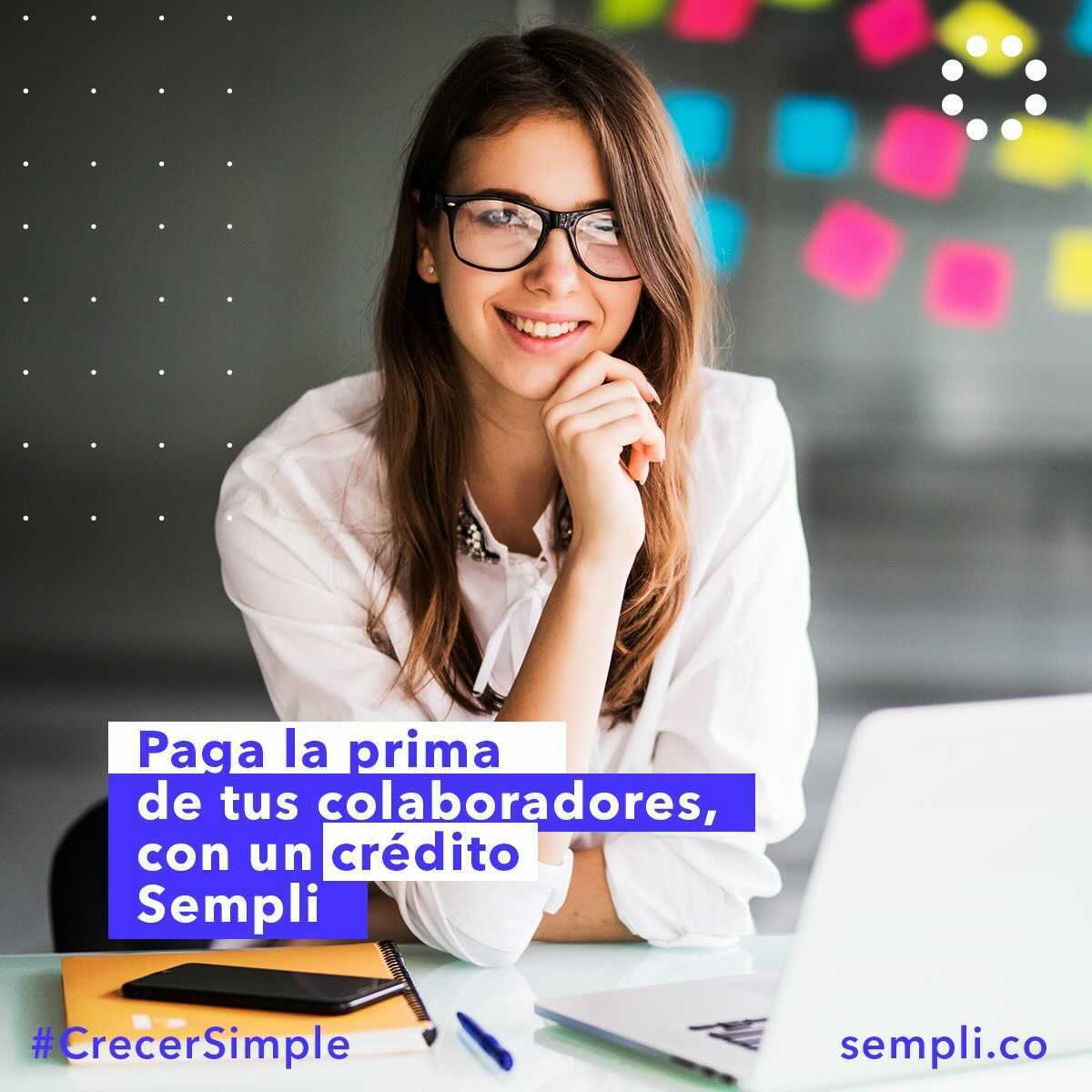 sempli_co's tweet photo. Les tenemos una invitación: si no tienen el capital para cumplir con esta obligación, no se preocupen: en @sempli_co encontrarán un crédito ágil, digital y simple para este fin. Toda la información en https://t.co/Av8VVDLUIt.
#CrecerSimple https://t.co/mJbRDujGg5