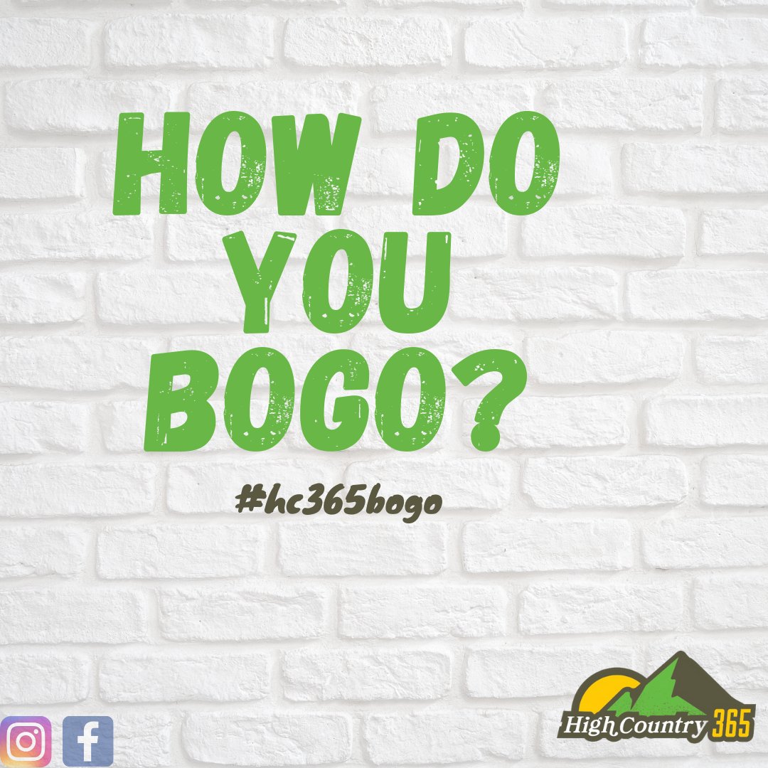 HighCountry365's tweet photo. BIG NEWS! Send in pictures on Instagram or Facebook of how you use your High Country dining passes to receive a FREE 2021-22 Avery-Watauga pass! 
Use #hc365bogo and tag us on your post to be recognized!
Promotion lasts until Sunday, June 27! https://t.co/IERRsaM7oD