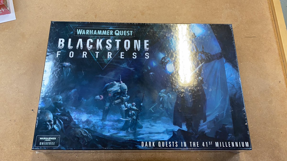 AlchemistsWorks's tweet image. So we got a slightly bashed Blackstone Fortress that were going to give away so it’s Competition time again #WarhammerCommunity simply follow, like, RT and tag a fellow hobbyist to enter, winner announced next week #warmongers #warmaidens #tabletopgames #WarhammerQuest