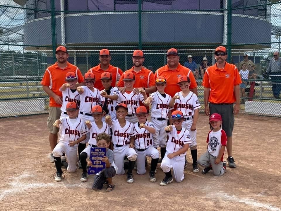 QubitNet's tweet image. Qubit is a proud sponsor of LaPorte 9U Crush Baseball.  Congratulations on your championship win at Lakeville!  Maddox stopped by yesterday after the big win to show us some hardware, too!  Great job, Crush!