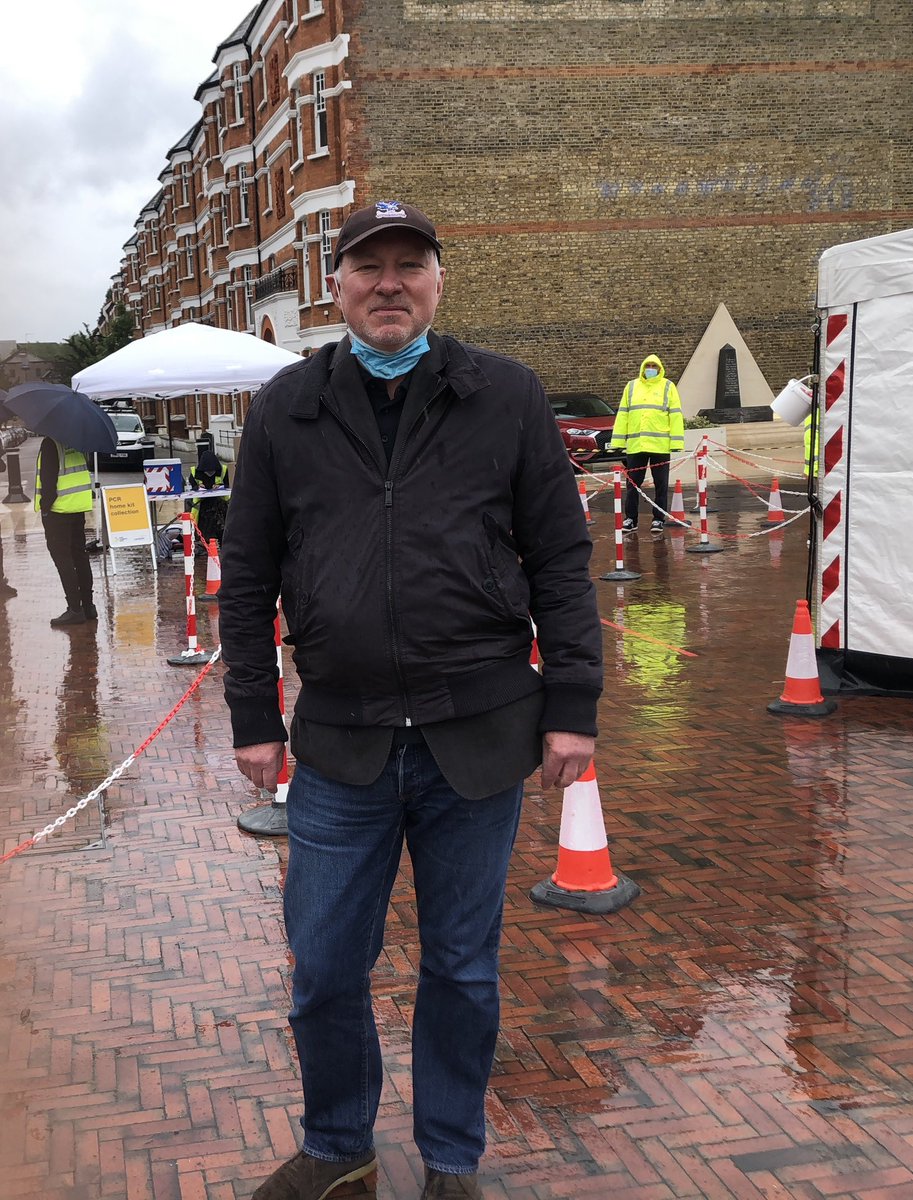 Jim4Dartford's tweet photo. Just been to have a walk up #COVID19 PCR test in Windrush Square Brixton - we’d like all #Lambeth residents to take a test to help @lambeth_council @LambethTogether control the #DeltaVariant in our borough &amp; community #KeepLambethSafe #Surgetesting https://t.co/iveTETeWdR