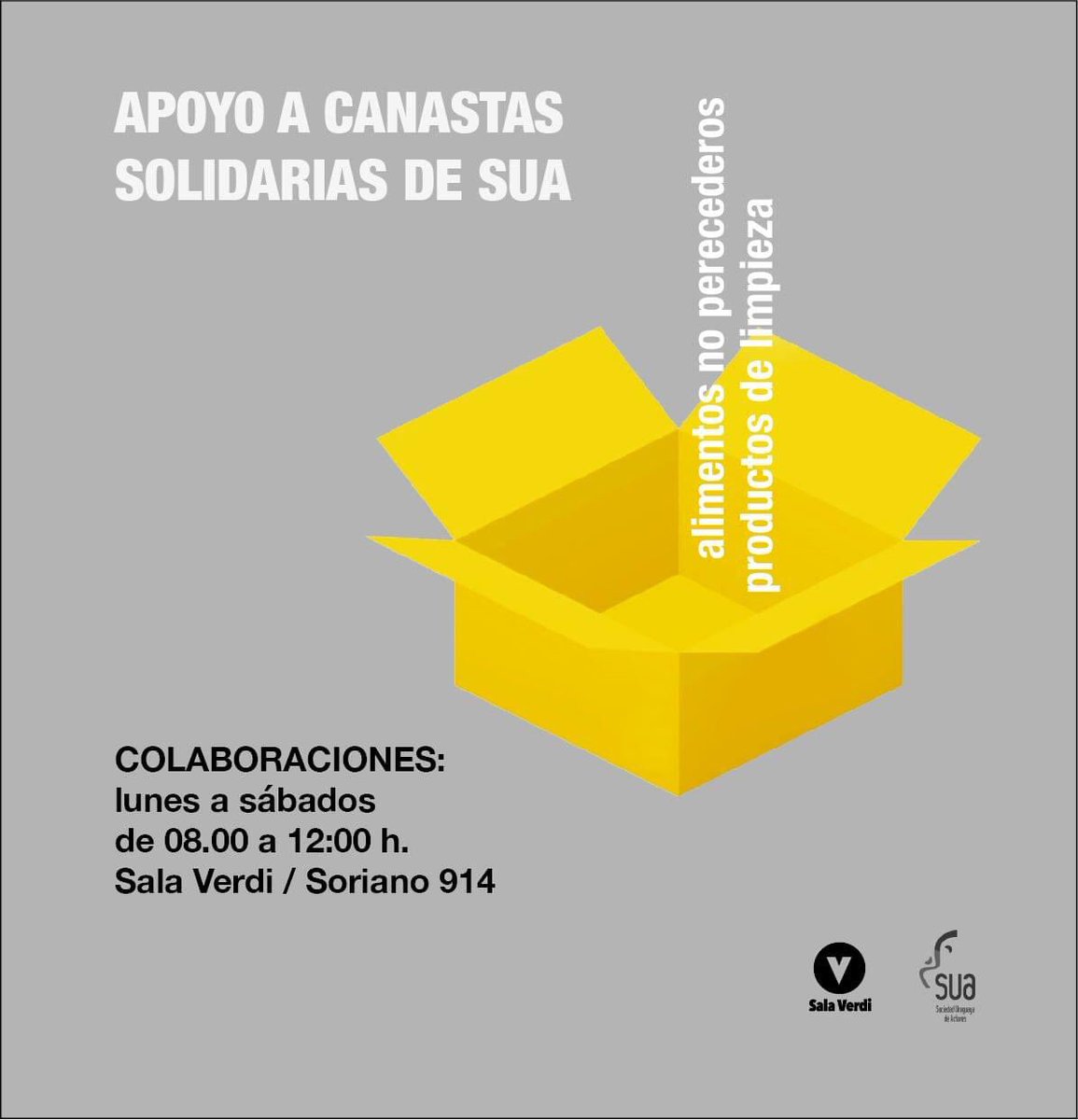 Trabajadoras y trabajadores de la cultura siguen sin poder trabajar , sino se trabaja no hay ingresos. No los dejemos solos, no se lo merecen