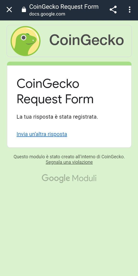 SadCatge's tweet photo. We are sad to announce that the form has been made.....
@coingecko soon 😿🚀📈 https://t.co/cZnB2iP6ZX