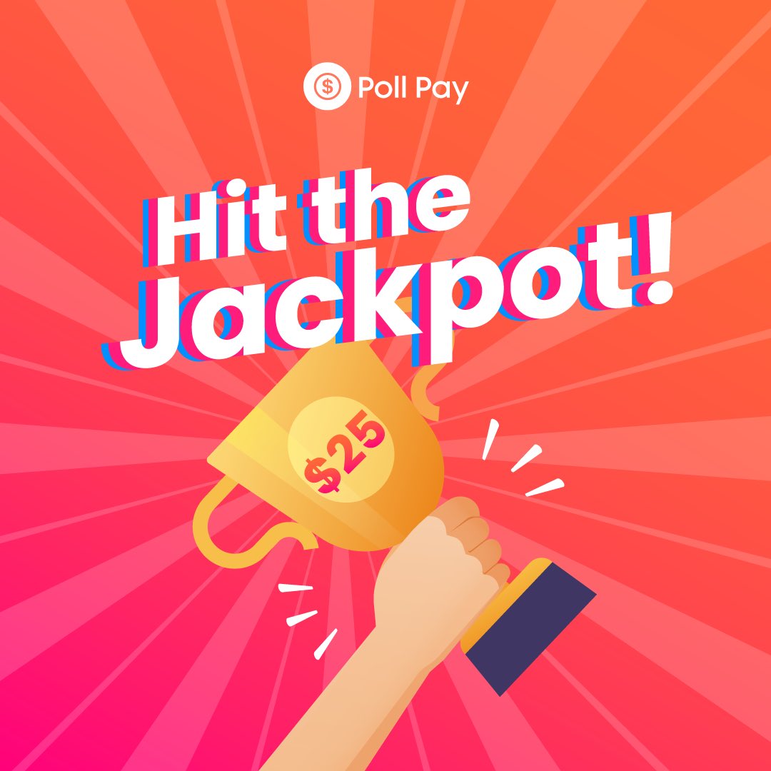 PollPay's tweet photo. Invite a friend and win a prize!

We are giving out 25$ to one lucky winner!

To participate simply invite a friend to Poll Pay! Check the app for more details!

Winner will be chosen on July 1st.
#staytuned
.
.
.
#pollpay #raffle #Giveaways #paidsurveys #makemoneyonline https://t.co/cymSwIYfr3