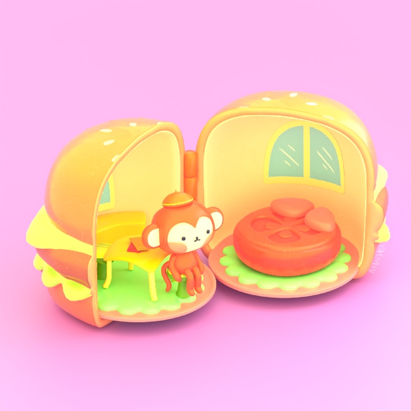 Domestika's tweet photo. Which mini 3D illustration would you choose? 
By Yasmin Islas. https://t.co/mzPc6or8FS https://t.co/jpAFftOpuX