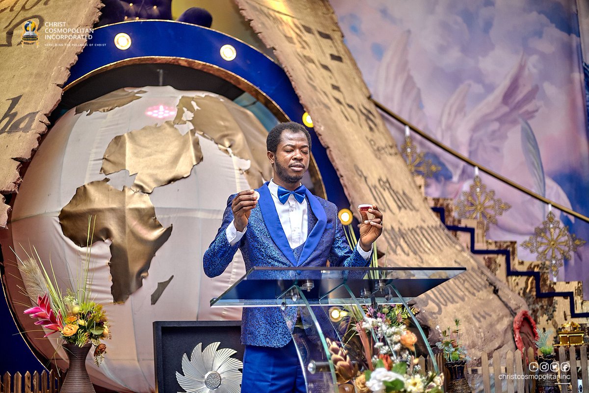 ChristCosmoInc's tweet photo. There is a notable anointing of Grace and Power at work in the blood of Christ that makes one uncommon. May you abound in peace, joy, and prosperity as you continually partake in the communion. You are Blessed!⠀
🙏🏾🙏🏾🙏🏾⠀
#CommunionTime ⠀
#ChrisCosmopolitanInc https://t.co/l5nTwCsUR2