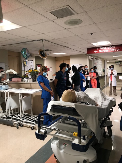Staying prepared for our patients! Back to basics with emergency simulation. #NPD #SIM <a href="/ErnestoPMir/">Ernesto Perez-Mir</a> <a href="/AishaD_Miller/">Aisha Miller</a> <a href="/DrLorelleWuerz/">Lorelle</a>  @NYPBrooklyn <a href="/7south_NYP/">NYPBMH_7SOUTH</a>