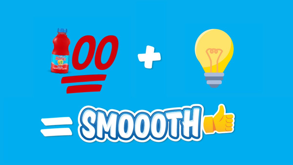 MyTropika's tweet photo. #Smoooth👍 thinking is the spark that makes you do everything better than what a #NotSmoooth👎 view could do. 

What positive thought🍹, changed your day? #MondayThoughts https://t.co/6XBmEWgOW2