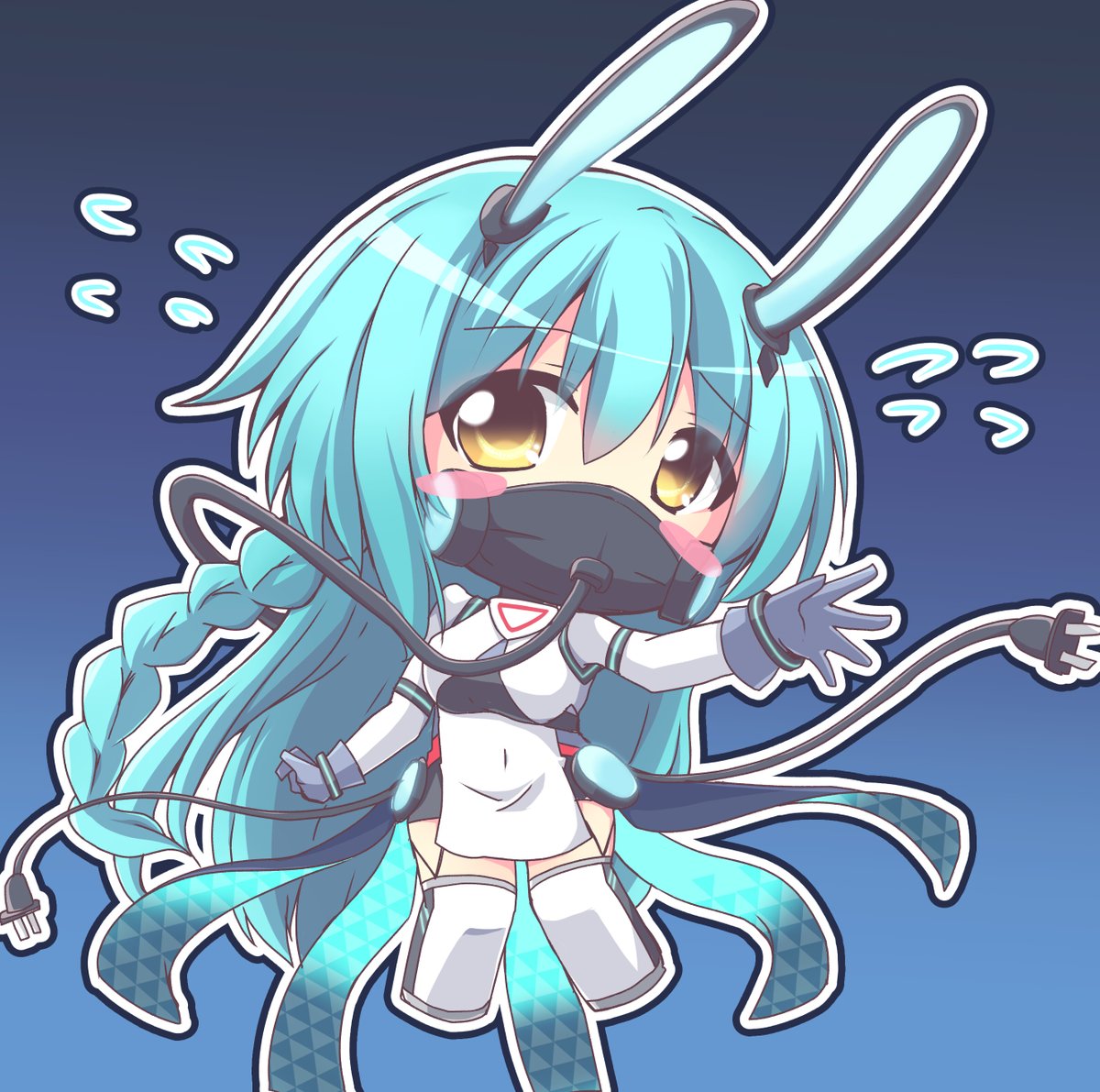 「ボイシちゃん 声がかわいすぎる 素顔も見せて #アズレン #アズールレーン #ボ」|Geo＠FANBOXはじめましたのイラスト