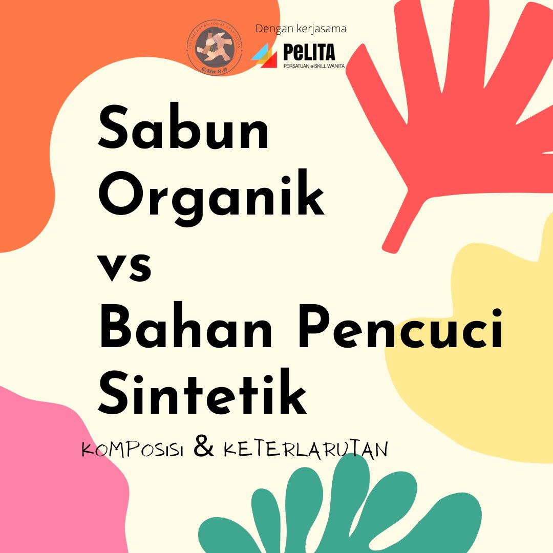 0_gain's tweet photo. Adakah anda tahu perbezaan antara sabun organik dan bahan pencuci sintetik? 
Pada minggu  ini kita akan lihat pada setiap aspeknya 
Sabun organik vs bahan pencuci sintetik #1 komposisi dan keterlarutan 

#GAIN9.0 #Riciclare #LearnmoreGainmore #Recycling #Usedcookingoil https://t.co/B3UJCCApEA