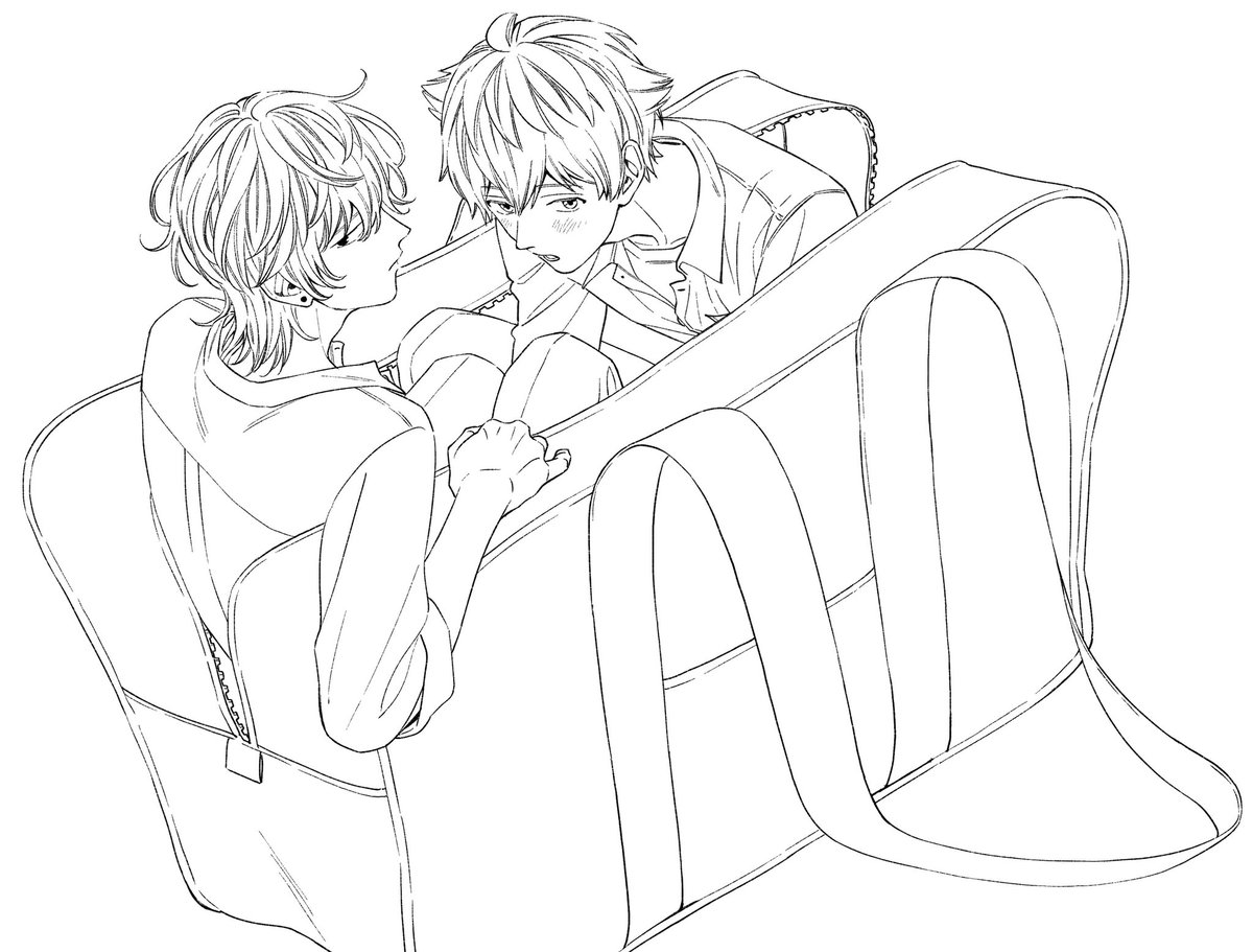 あやしげな遊び🤫
#キスで描く一等星 