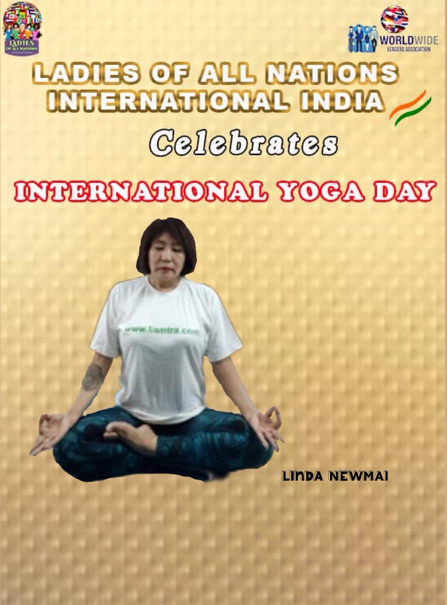 lindanewmai's tweet photo. Yoga is that Light, which, if you can lit once; will Never get Dimmed,the more you Practice, the Brighter the Flame will be. Body,Mind & Soul-
Yoga for Peace!
#InternationalDayOfYoga
#YogaForAll
#YogaDay2021
#YogaForWellness
#LOANI
#YogaDay
#HappyInternationalYogaDay2021 https://t.co/ttJD7rOCX7