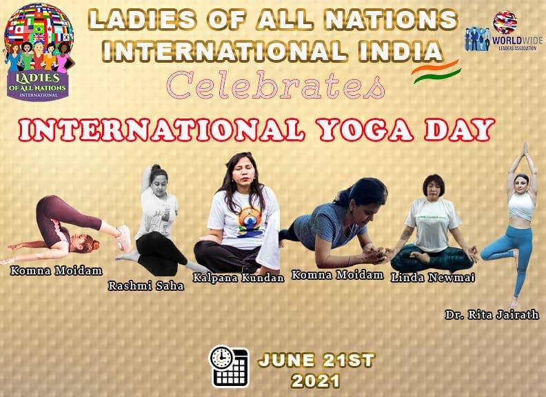 lindanewmai's tweet photo. Yoga is that Light, which, if you can lit once; will Never get Dimmed,the more you Practice, the Brighter the Flame will be. Body,Mind & Soul-
Yoga for Peace!
#InternationalDayOfYoga
#YogaForAll
#YogaDay2021
#YogaForWellness
#LOANI
#YogaDay
#HappyInternationalYogaDay2021 https://t.co/ttJD7rOCX7