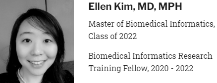 2 of our #clinicalinformatics fellows this year were also #BIRT fellows @HarvardDBMI. Thanks to @NLM_NIH for supporting #research training in biomedical #informatics and #datascience! #meded