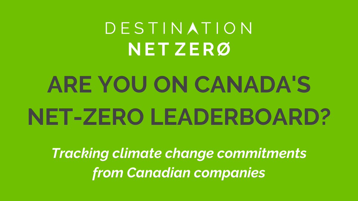 As the world's 1st major #CarbonNeutral food company... we are delighted to support this central platform for advancing important conversations about 🇨🇦 corporate climate ambition &amp; action.”— Maple Leaf Foods' <a href="/TimFaveri/">Tim Faveri</a>. Learn more bit.ly/3gOMBIC #DestinationNetZero