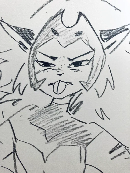 ずっと怒っててかわいい#catra#shera 