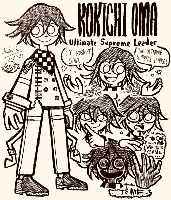 Kokichi Oma Doodles
#danganronpa #kokichiouma 