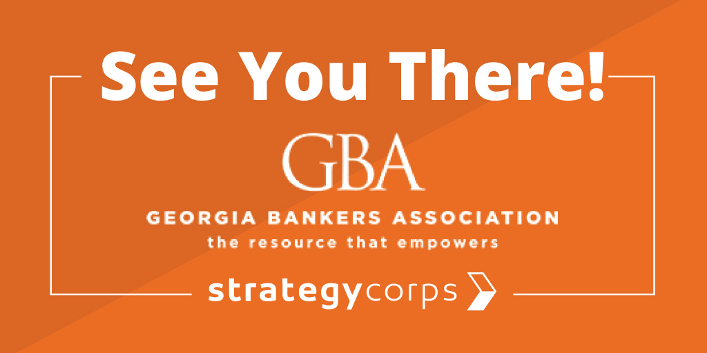 StrategyCorps's tweet photo. If you're attending the 129th annual meeting of the @GABankers, be sure to drop by our booth and say hello to @StrategyCorps regional director @RyanHarbry!
#creditunion #communitybanking #fintech #checkingaccounts #BaZing #CheckingScore #SeaIsland https://t.co/RaDpGSkkNw