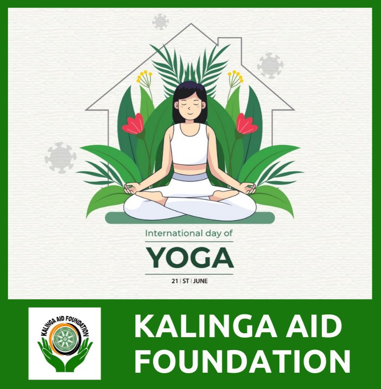 kalingaaid's tweet photo. Meet your real self by performing #yoga 🧘regularly. This #WorldYogaDay, kick off your journey to good health &amp; wellbeing and create a balance in your life by maintaining harmony in actions! #YogaForWellness #InternationalDayOfYoga #InternationalYogaDay 

#KalingaAidFoundation https://t.co/Y4oepiS0LI