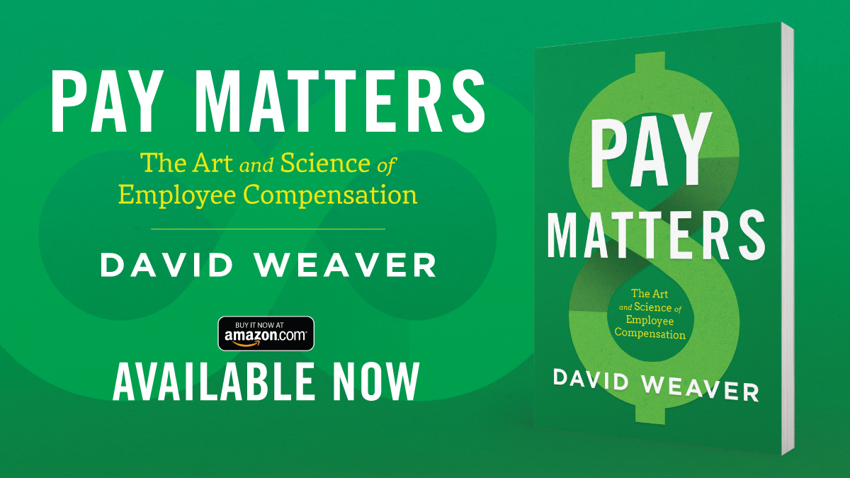 DavidWeaverCOMP's tweet image. Happy Amazon Prime Day! Get the award-winning and bestselling @PayMattersBook paperback at a 13% discount: amzn.to/3j2OO1Y #compensation #humanresources #hr